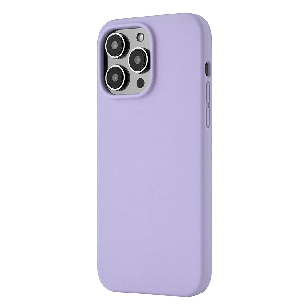 Чехол защитный uBear Touch Mag Case для iPhone 14 Pro Max, MagSafe совместимый, силикон, софт-тач, фиолетовый #1