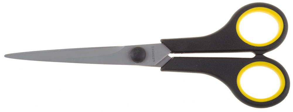 Ножницы STAYER MASTER хозяйственные, двухкомпонентные ручки, 175мм  #1