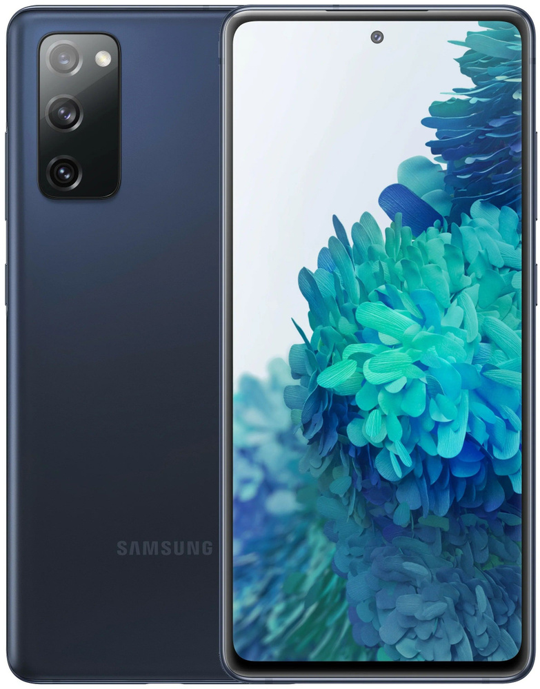 Samsung Смартфон Galaxy S20 FE 5G (SM-G781N) 100-процентная поддержка русского языка 6/128 ГБ, синий #1