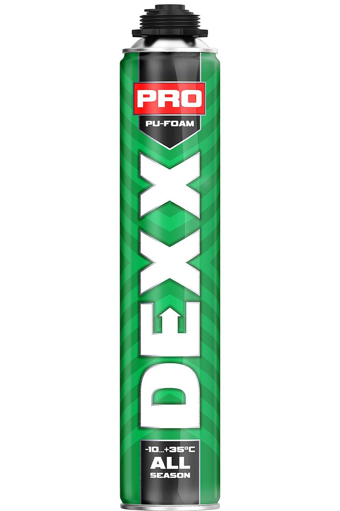 DEXX PRO, 750 мл, пистолетная, всесезонная, выход до 30 л, монтажная пена (41126) 12 шт.  #1