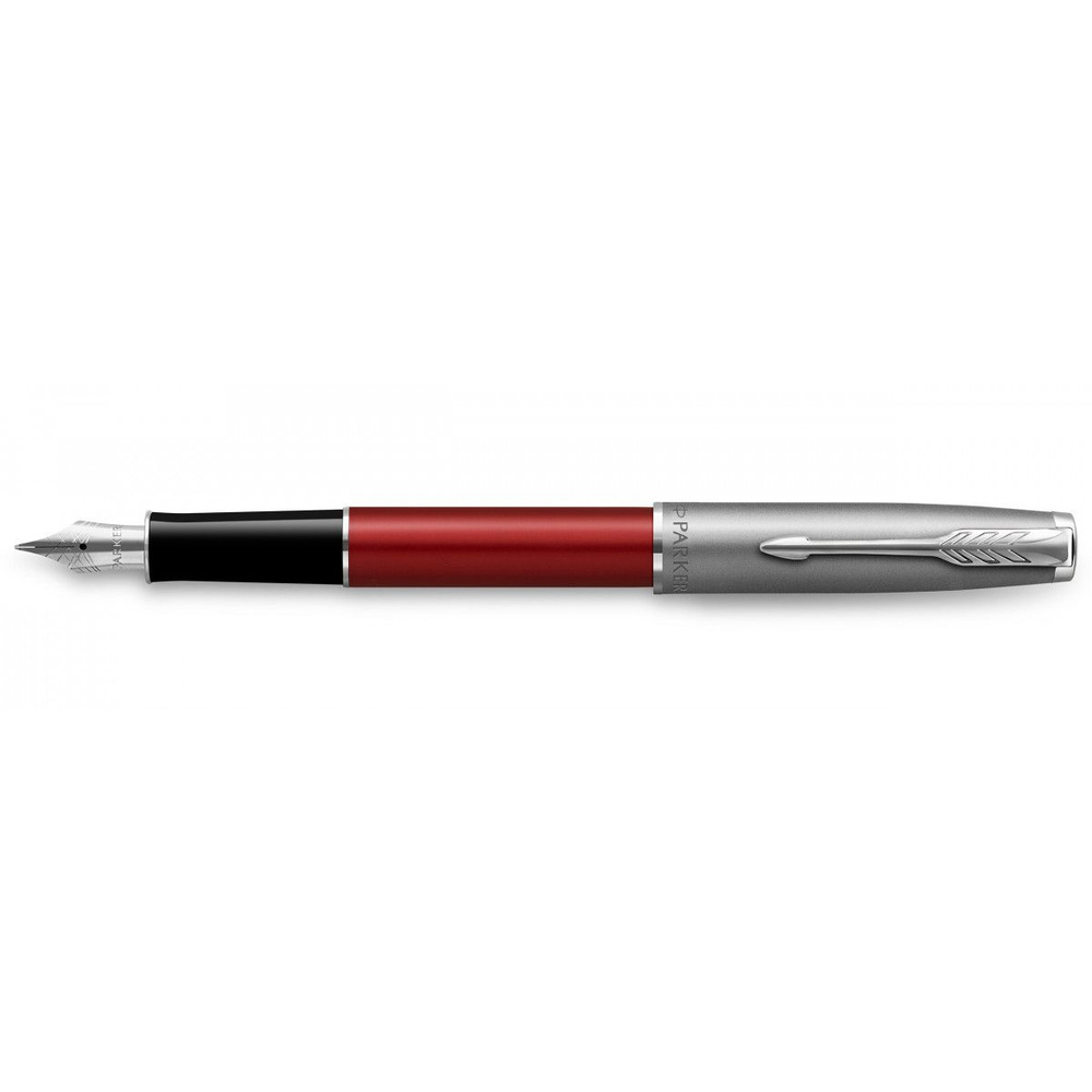 Перьевая ручка Parker Sonnet Entry Metal & Red Lacquer, 2146736 #1