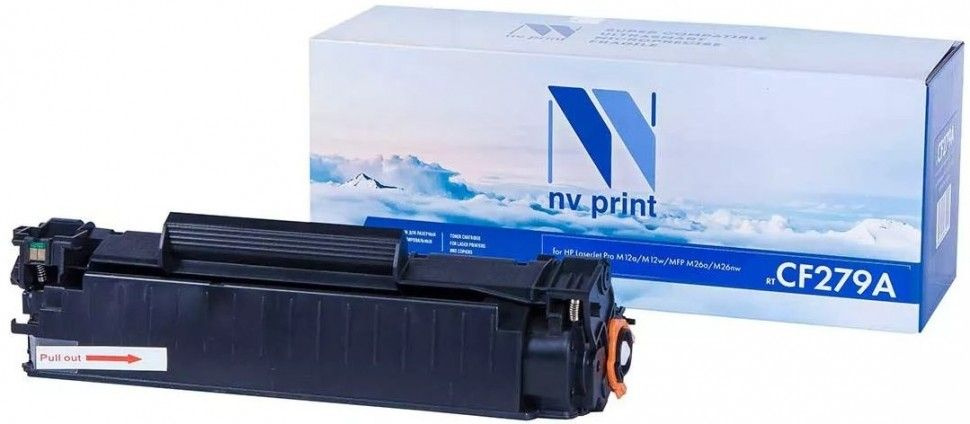 Картридж NV Print CF279A для HP LaserJet Pro M12a/ M12w/ MFP M26a/ M26nw, черный #1