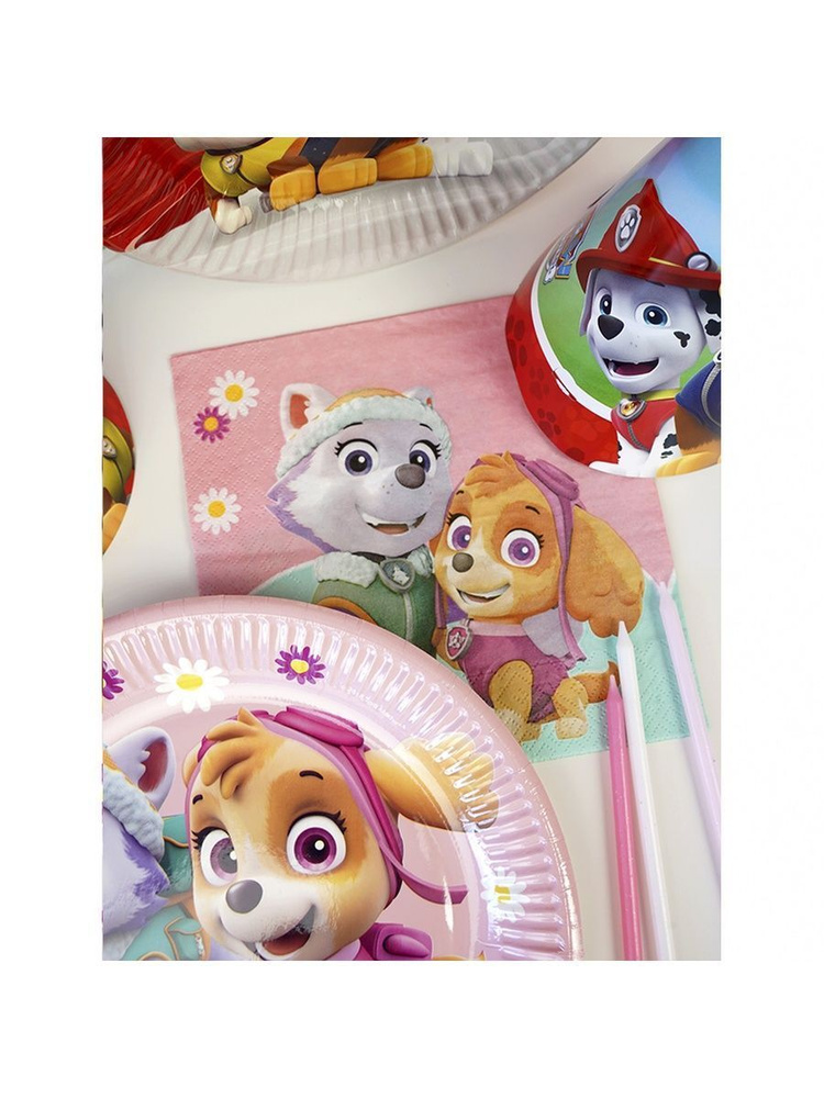 Колпаки "Щенячий Патруль" / Paw Patrol / 11*15,5 см / 6 шт. #1