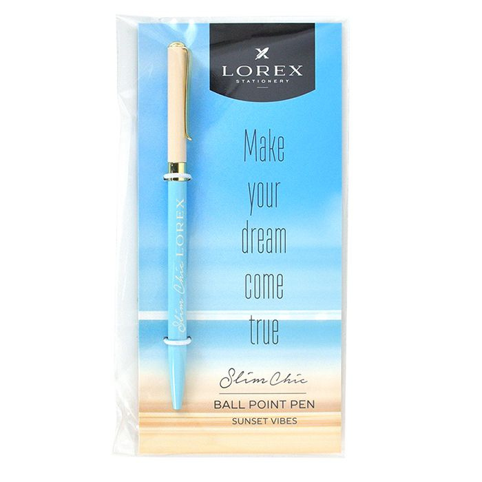 LOREX Ручка Шариковая, толщина линии: 0,35 мм, цвет: Синий, 1 шт.  #1