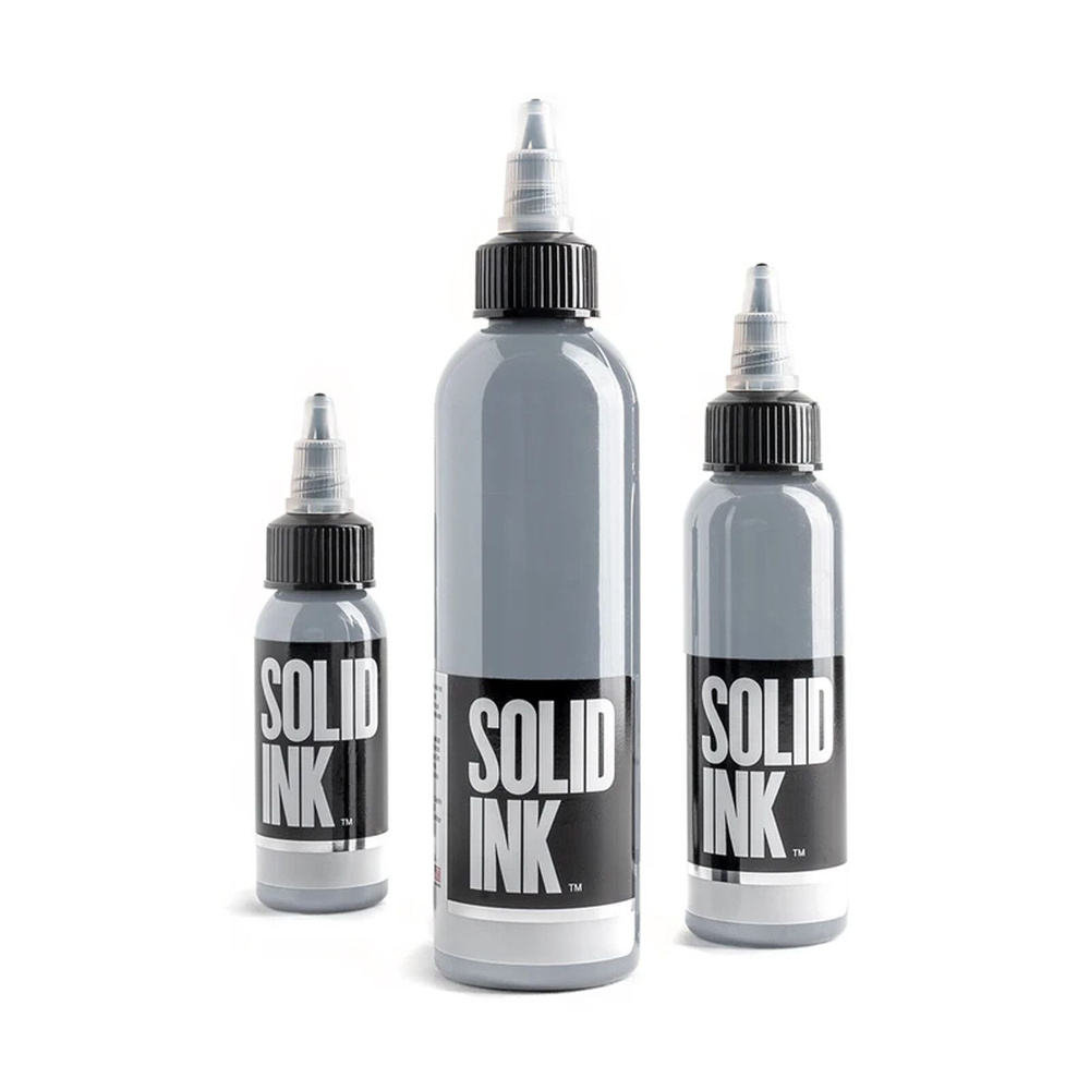 Краска Solid Ink Silver (1/2 унции - 15 мл) #1