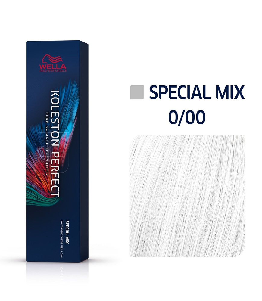 Wella Professionals Koleston Perfect Профессиональная стойкая крем-краска для волос 0/00 Чистый тон, #1