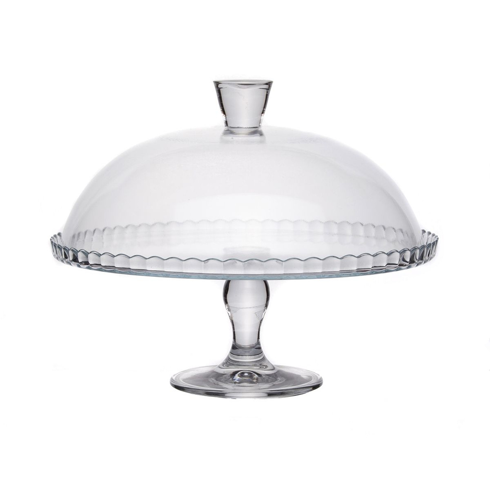 Тортница на ножке "Pattisserie" с крышкой, 32,2 см, стекло - купить с ...