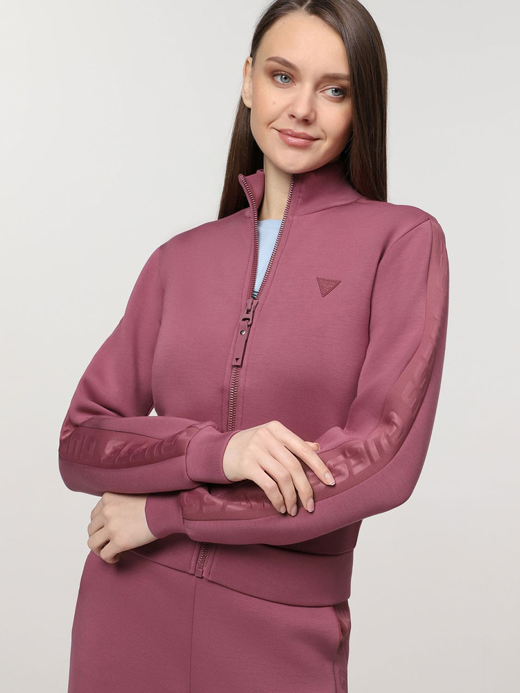 Олимпийка GUESS New Allie Scuba Zip Sweatshirt #1