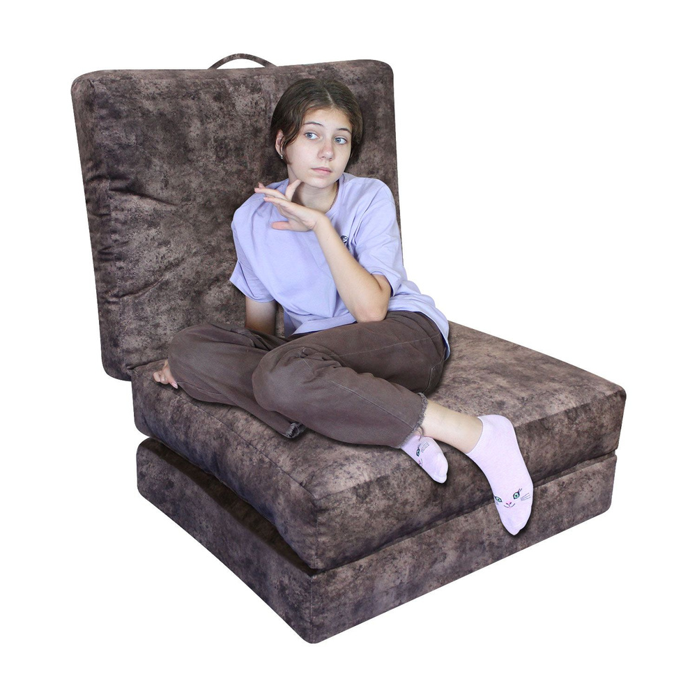 Кресло трансформер "Футон" с функциями: пуф кровать, кресло-раскладушка, пуф трансформер, кресло-матрас. #1