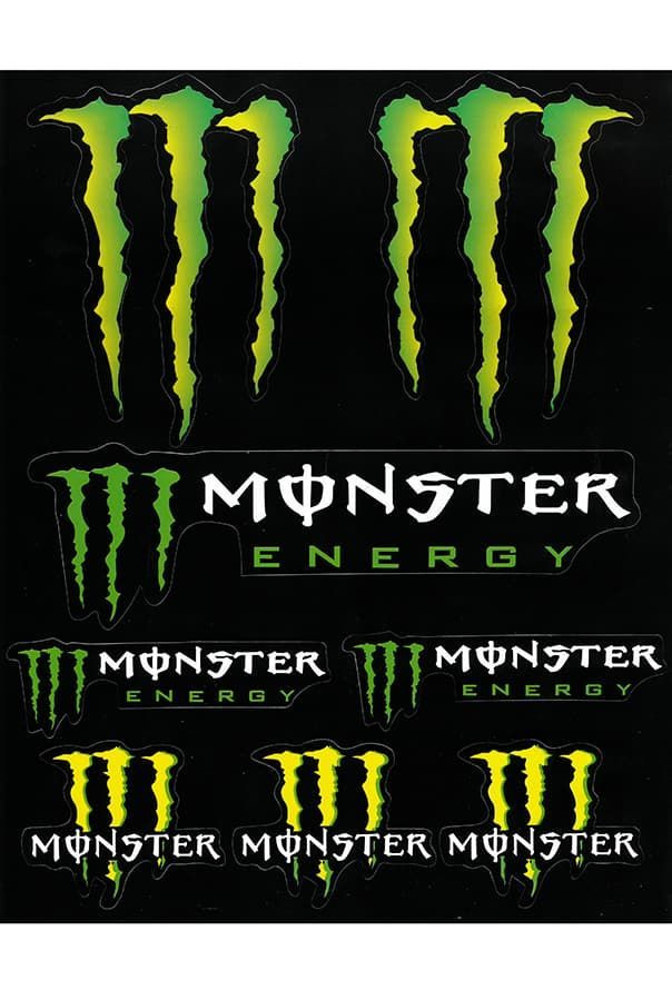 Стикеры наклейки для мотоцикла Monster Energy #1