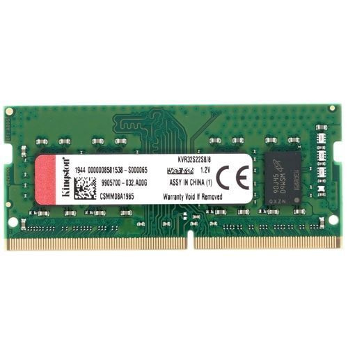 Kingston Оперативная память SO-DIMM DDR4 3200МГц 8Гб 1x8 ГБ (KVR32S22S8/8) #1