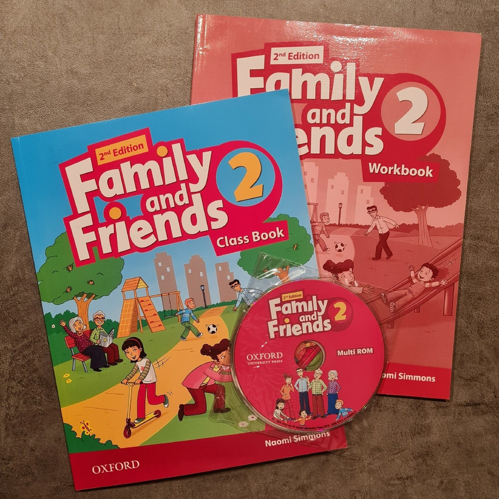 Вопросы и ответы о Комплект Family and friends 2: Class book and Workbook ( учебник, рабочая тетрадь - 2 книги) +CD | Симмонс Наоми – OZON