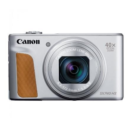 Canon Компактный фотоаппарат PowerShot SX740 HS Silver, серебристый #1