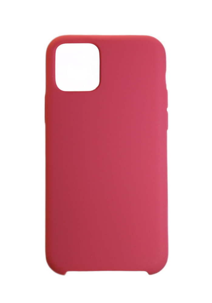 Чехол силиконовый для Apple iPhone (айфон) 11Pro, малиновый #1