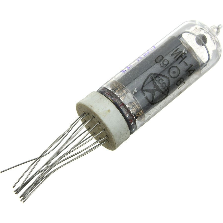 Радиолампа ИН-14, газоразрядный индикатор - купить с доставкой по ...