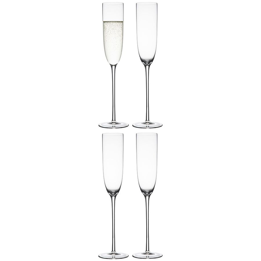 Набор бокалов для шампанского из 4х штук Liberty Jones "Celebrate" 160мл, выдувное стекло (PS_LJ_CB_CPGLS160_4) #1