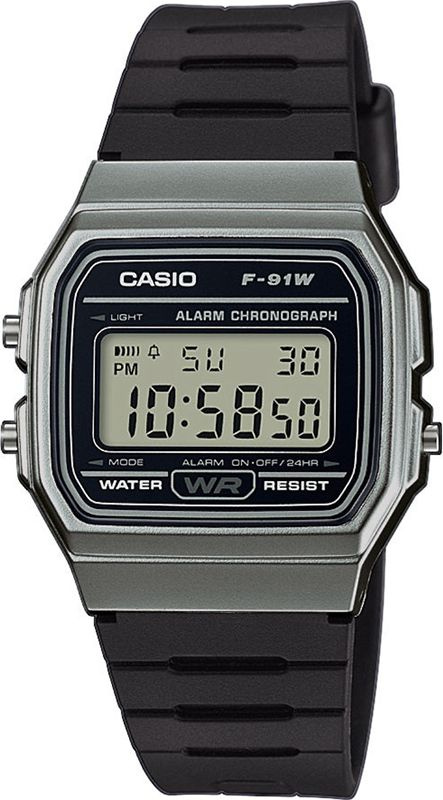 Японские наручные часы Casio F-91WM-1B #1
