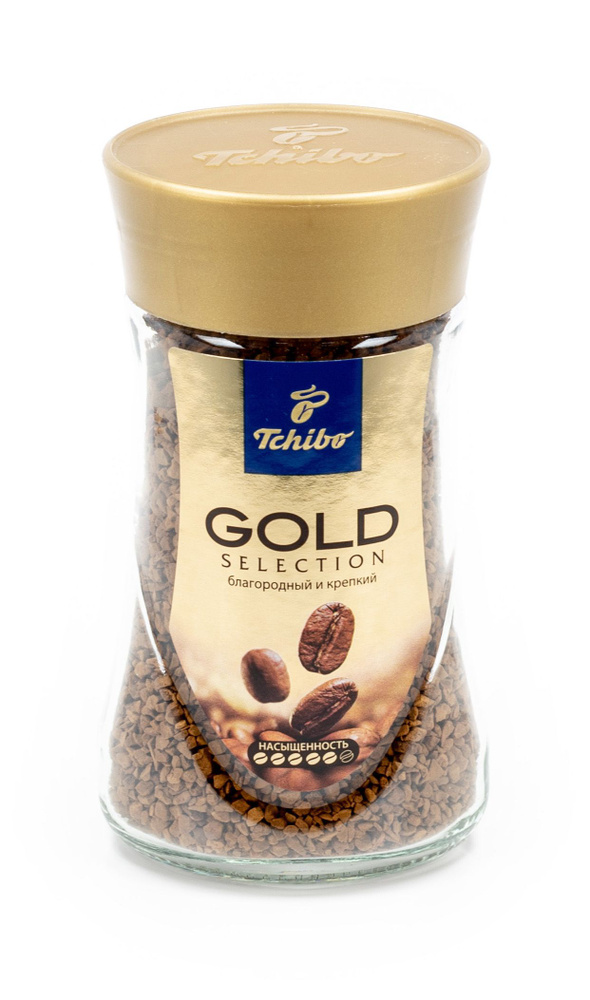 Кофе растворимый Tchibo / Чибо Gold Selection натуральный, сублимированный 95г  #1