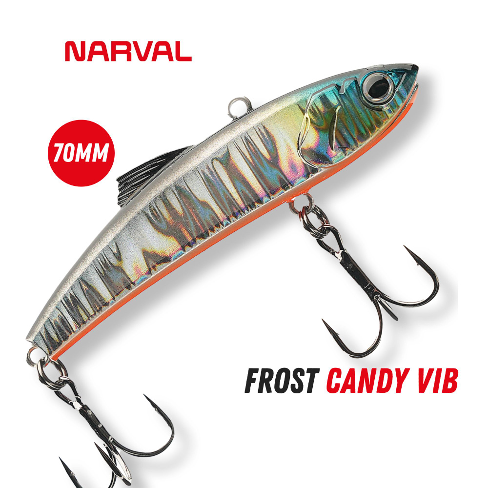 Виб (Раттлин) Narval Frost Candy Vib 70mm 14g цвет #009-Smoky Fish Holo #1