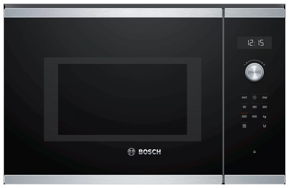 Микроволновая Печь Bosch BFL554MS0 25л. 900Вт нержавеющая сталь/черный (встраиваемая)  #1