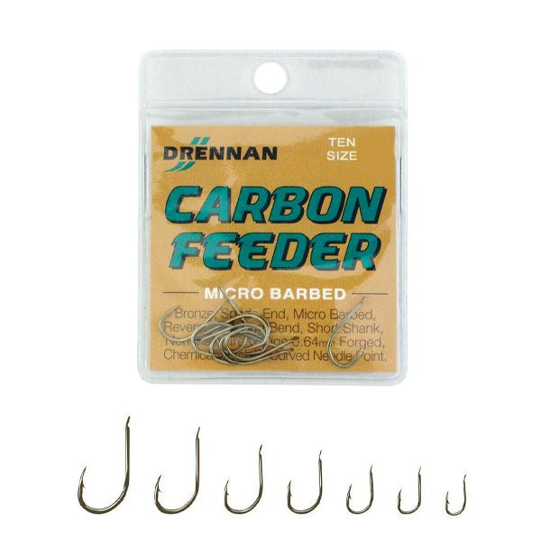 Крючки рыболовные Drennan Carbon Feeder № 20 10 шт с лопаткой #1
