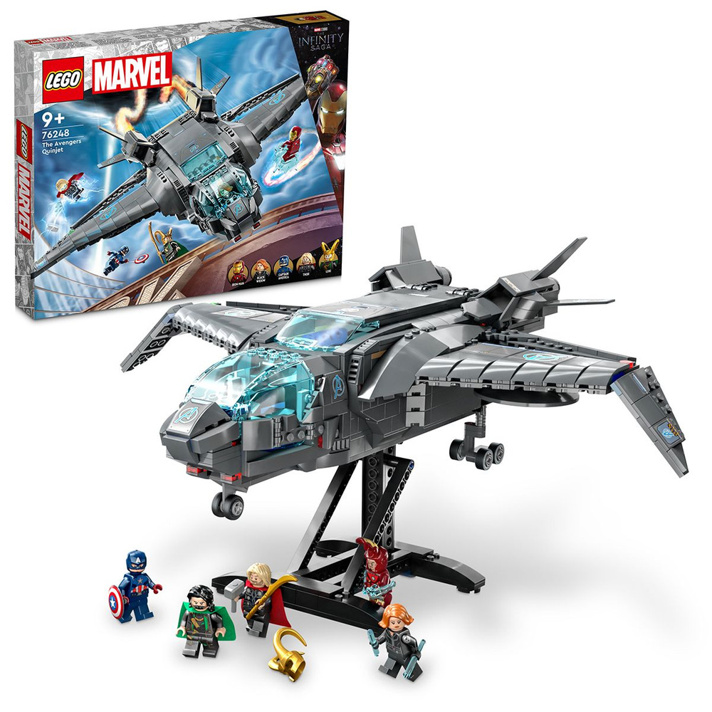 Конструктор LEGO Super Heroes 76248 Мстители Квинджет #1