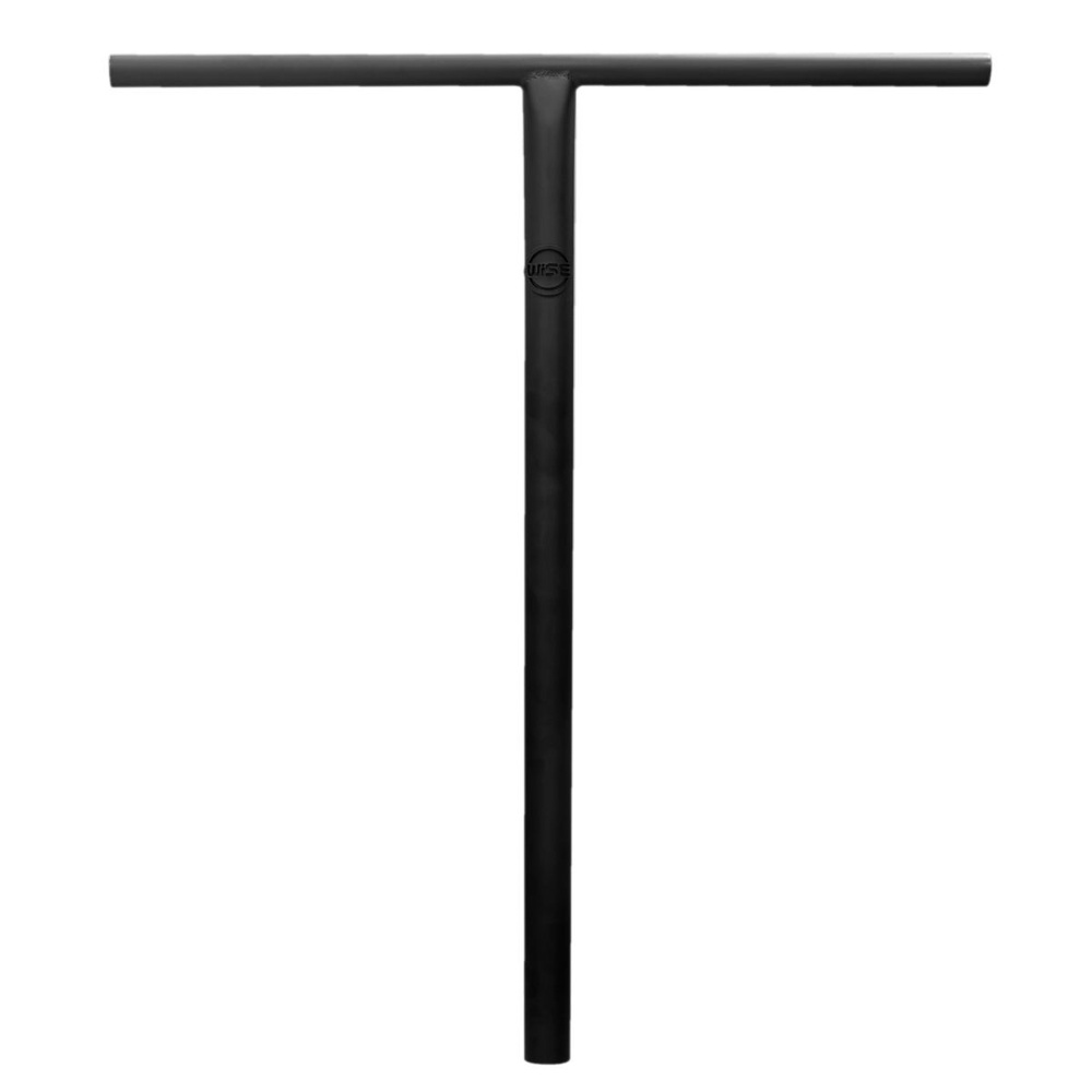 Руль для трюкового самоката Wise 61X72 Wise Polished Logo T-Bar 24x28 Oversized - 72x61 Black  #1