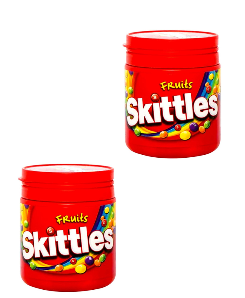 Драже Skittles Fruits Dose 125 гр 2 шт #1