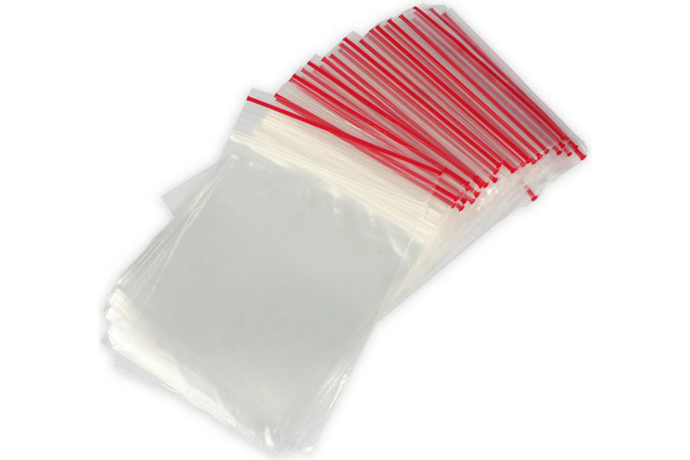 Пакеты с замком типа Zip Lock ПВД 15 х 22 см, 35 мкм (100 шт.) 09-7015 #1