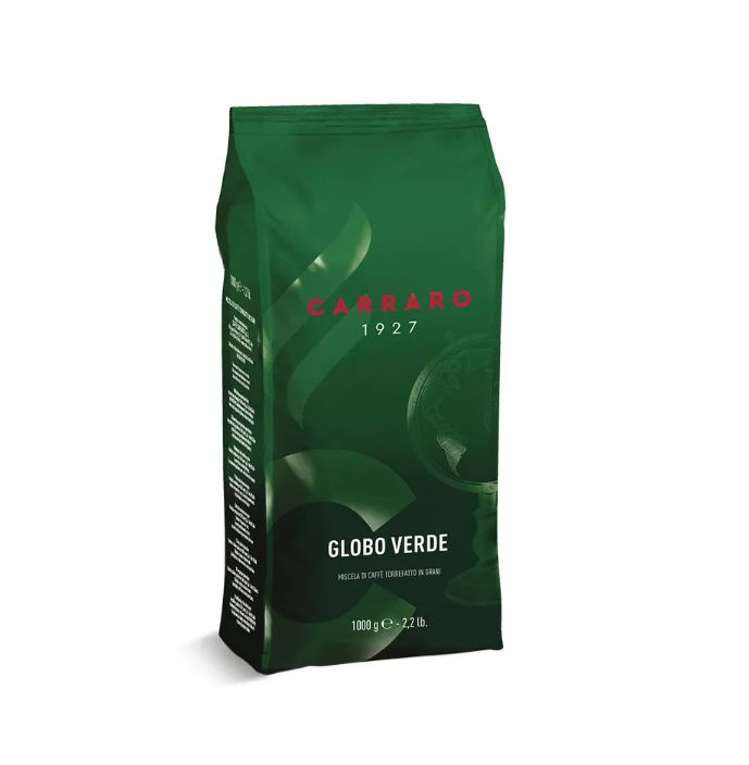 Зерновой кофе CARRARO VERDE, пакет, 1кг #1