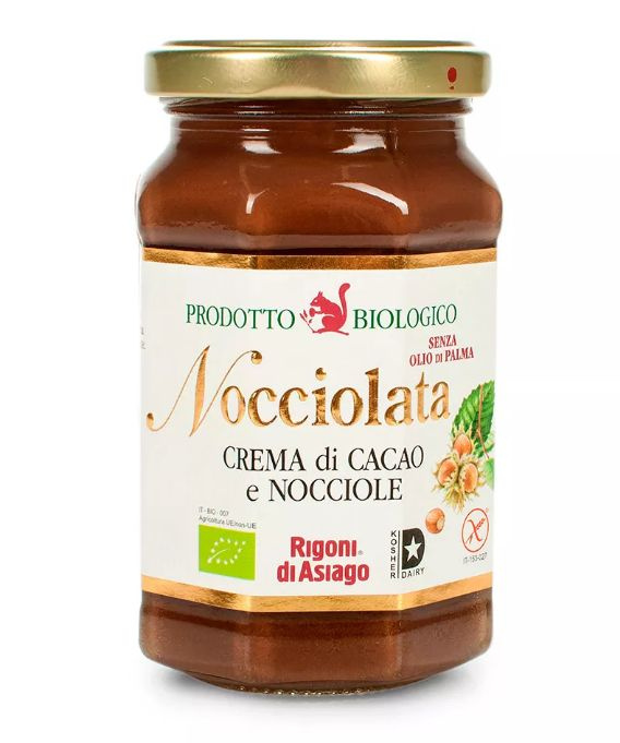 Паста шоколадная Nocciolata Crema al cacao e Nocciole, Rigoni di Asiago, 270 г, Италия Органический  #1