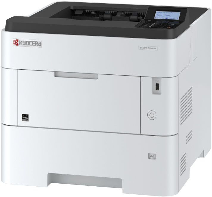 Принтер лазерный Kyocera P3260dn, тип печати: черно-белый, формат A4, скорость ч/б печати А4 до 60стр/мин, #1