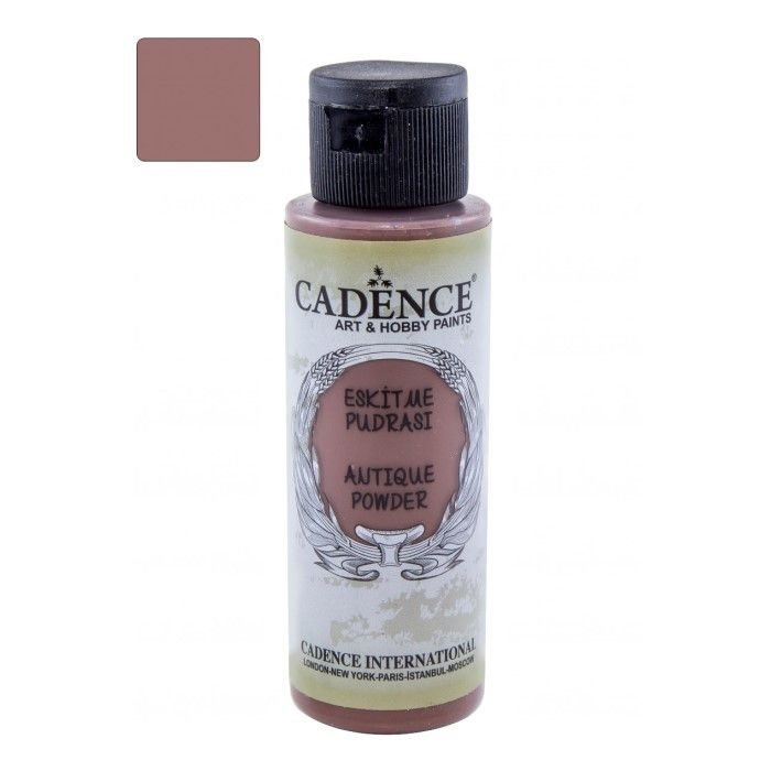 Краска-пудра (патина) для создания эффекта состаривания Cadence Antique Powder, 70 ml Burntumber-709 #1