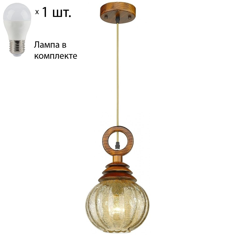 Подвесной светильник с лампочкой Velante 545-706-01Lamps E27 P45 #1