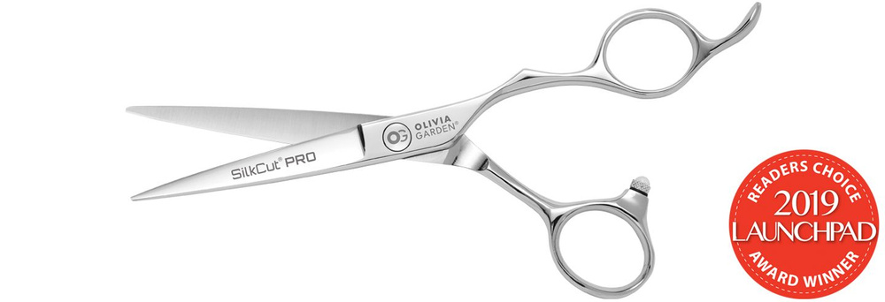 Парикмахерские прямые ножницы 5.75" для стрижки волос Olivia Garden SilkCut  #1
