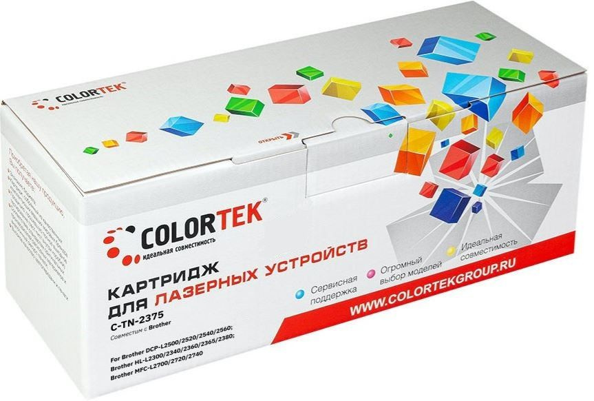 Картридж Colortek Brother TN-2375, совместимый #1