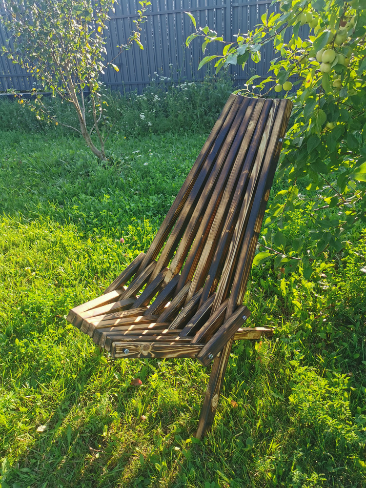 Садовое кресло, Сосна, 60х20х115 см, 1 шт #1