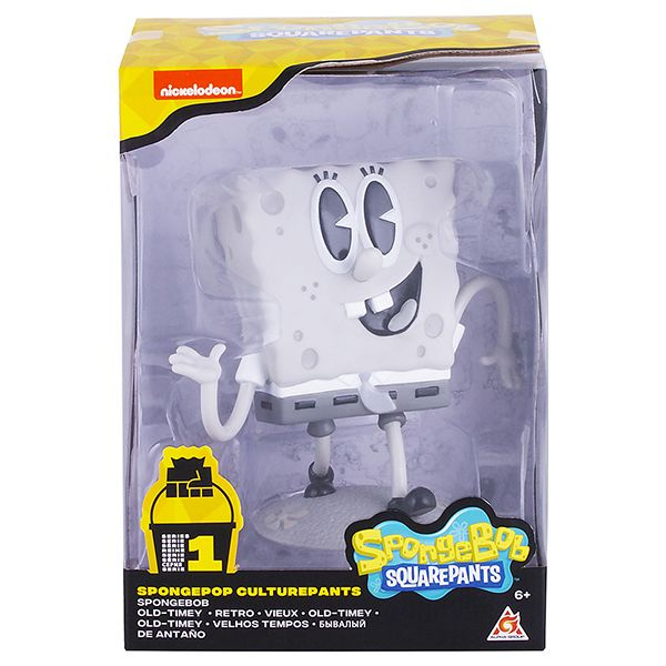 Фигурка SpongeBob Спанч Боб ретро 11,5 см EU690701 #1