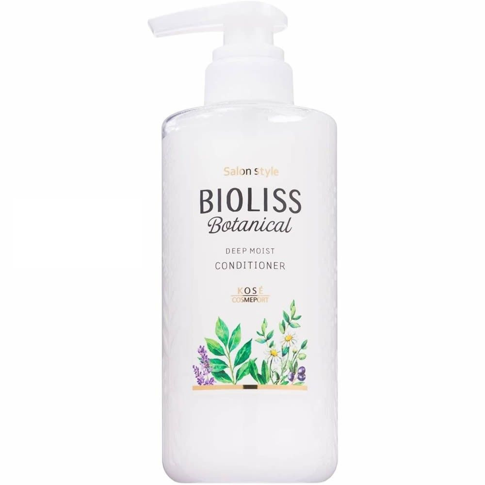 KOSE COSMEPORT Bioliss Botanical Deep Moist Кондиционер для поврежденных волос глубокоувлажняющий с маслами #1