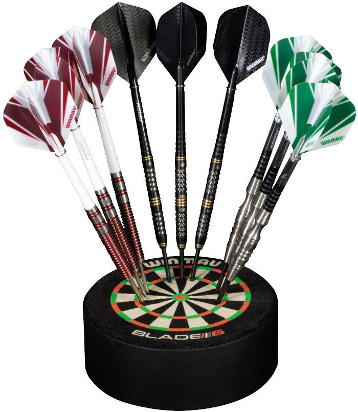 Подставка для дротиков Дартс WINMAU DART DOCK в виде миниатюрной мишени.  #1