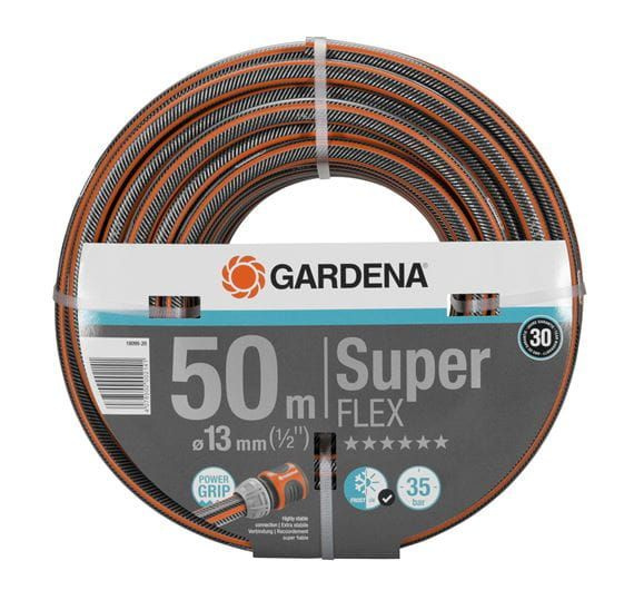 Шланг Gardena Premium Super FLEX армированный с ребристым профилем 13 мм., 50 м 18099-20  #1