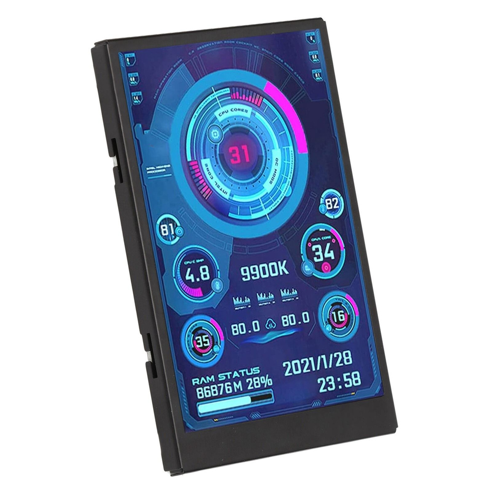 3,5-дюймовый дисплей Mini IPS экран/ 320 X 480 USB Компьютерный ...