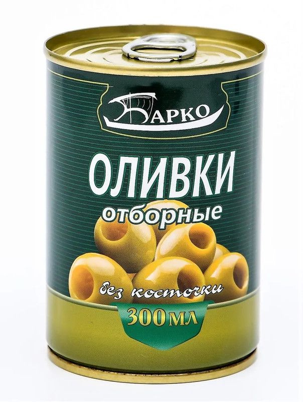 Оливки без косточки Барко, 12 шт по 280 г #1