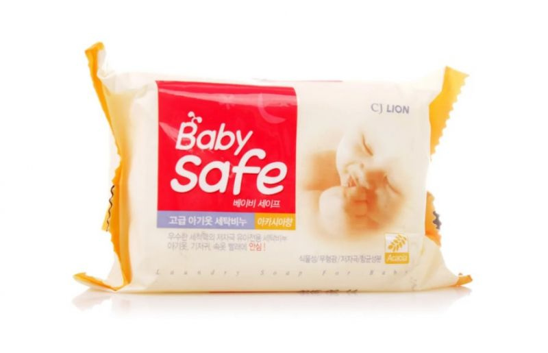 Мыло для стирки LION Baby Safe для детского белья, с экстрактом акации, 190 г  #1