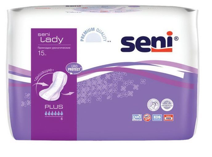 Прокладки урологические Seni lady PLUS N 15 - 1 упаковка #1