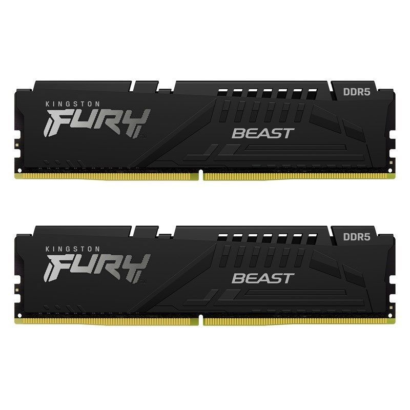 Kingston Оперативная память Оперативная память 32Gb Kingston FURY Beast Black, DDR5, DIMM, PC44800, 5600Mhz,CL36 #1