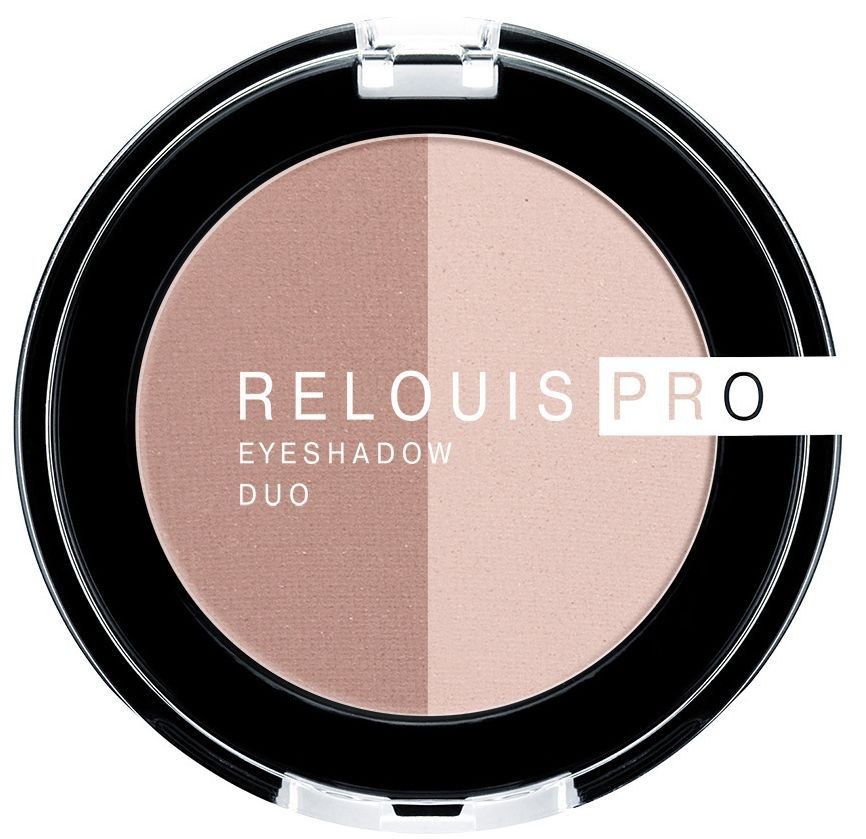 RELOUIS Тени для век PRO Eyeshadow DUO тон 101, 3 г #1