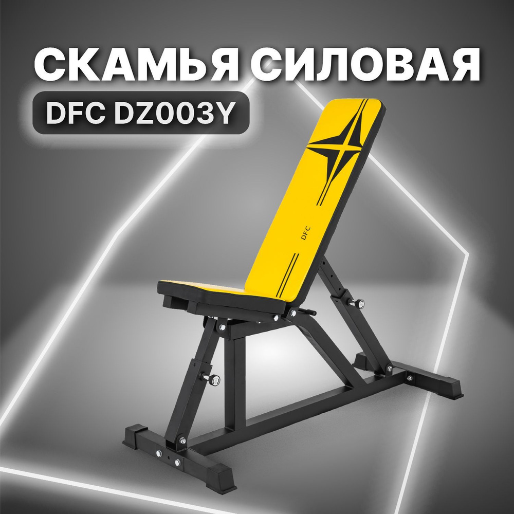 Скамья силовая универсальная DFC DZ003Y #1