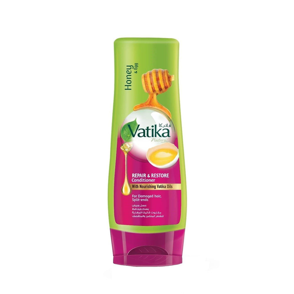 Dabur Vatika Кондиционер Мед и яичный протеин ВОССТАНАВЛИВАЮЩИЙ Vatika Repiair& Restore Conditioner / #1