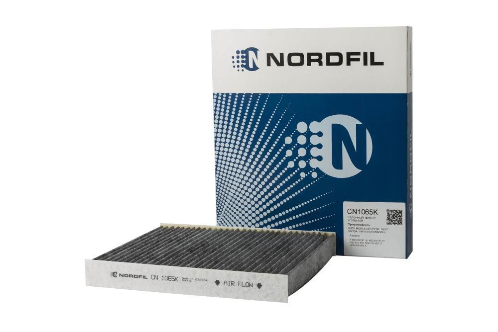 NORDFIL Фильтр салонный Антибактериальный арт. CN1065K. HAVAL F7 / F7X, Jolion, Dargo, H3 / Wey 05 (MOCCA, #1